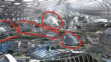 &iexcl;Atrium (ciudad interior en la nodriza) se inspira en Calatrava!